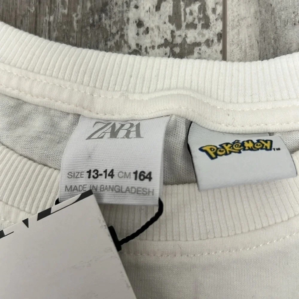 Zara Pikachu Top